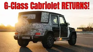 New Mercedes G-Class Cabriolet: The Return Nobody Expected