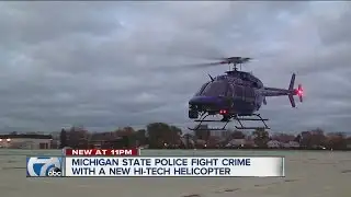 New Michigan State Police helicopter