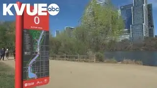 New mile markers added around Lady Bird Lake trail to make navigating easier
