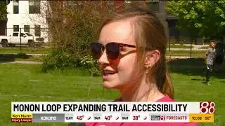 New Monon Loop serves as detour for pedestrians during North Split closure