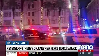 New Orleans marks one year since deadly Bourbon Street terrorist attack