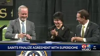 New Orleans Saints finalize long-term agreement with Caesars Superdome