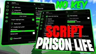 [‼️NEW] Prison Life Script Silent Aim,Kill Aura,Get All Weapons | KEYLESS
