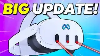 New Quest Update is Finally HERE! Better Hand Tracking & VR Locomotion