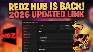🔥 NEW Redz Hub Script UPDATE (2026) – BEST Blox Fruits Script!