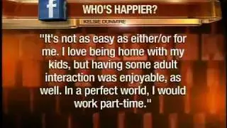 New research suggests working moms are happier