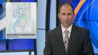 New route for Bismarck Marathon