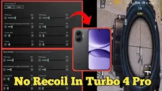 আজকে থেকে আপনি প্রো । New sensitivity setting in Redmi Turbo 4 pro । Pubg mobile new sensitivity
