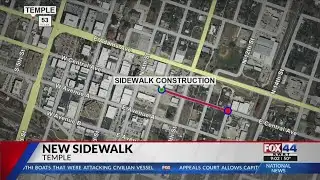 New sidewalk project to begin in Temple