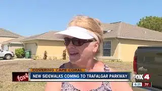 New Sidewalks Coming to Trafalgar Parkway