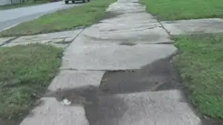 New sidewalks