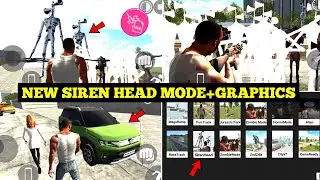 New Siren Head Mode Cheat Code in Indian Bike Driving 3D 🤯🔥| New RTX Graphics 😍| Harsh in Game