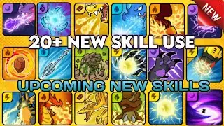 NEW SKILL USE // DYNAMONS WORLD UPDATE 1.11.10 // UPCOMING NEW SKILLS AND USEING //160₹ REDEEM CODE