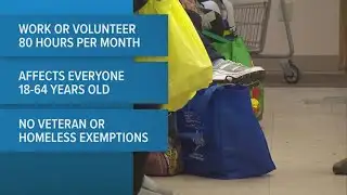 New SNAP work requirements in place