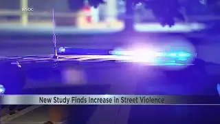 New study finds increase in street violence