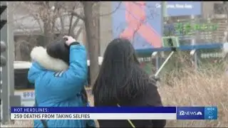 New study says 259 people have died while trying to take a selfie