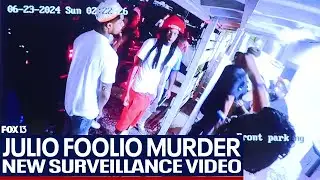 New surveillance video in Julio Foolio