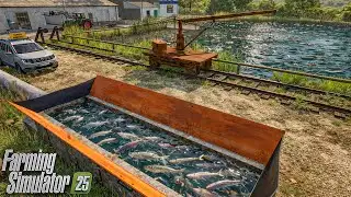 New SYSTEM for Fishing on Farming Simulator 25