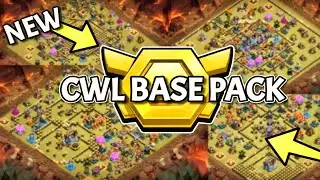 *NEW TH18 CWL* + LEGEND BASE LINK| BEST TH18 ANTI 3 STAR BASE IN CLASH OF CLANS🔥