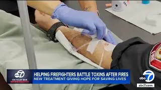 New treatment program offers hope to firefighters battling toxins after CA wildfires