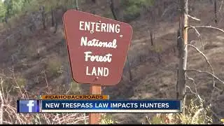New Trespass Law Impacts Hunters