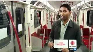 NEW! TTC TR Toronto Rocket Subway Train News Clip 2