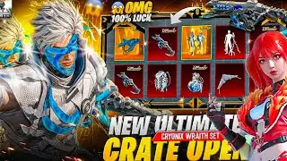 New Ultimate Set + Upgradable Vector & Admino Set Crate Opening | Cryonix Wraith Crate Opening BGMI