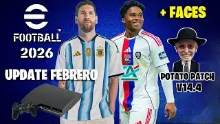 NEW UPDATE FOR Potato Patch V14.4 eFootball 2026 PS3 🎮❤️