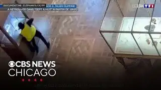 New video shows Louvre jewel heist