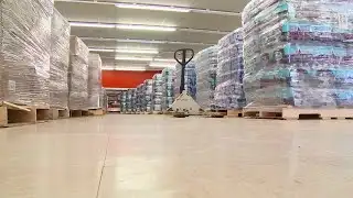 New water distribution center during water crisis