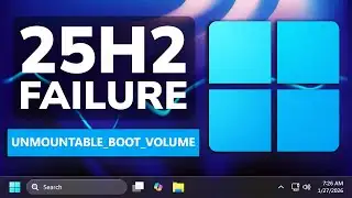 New Windows 11 25H2 January Update Causes Boot Failures (How to Fix)