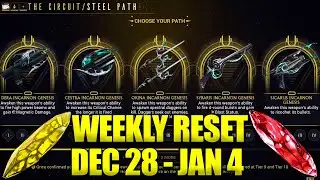 New Year New Warframe! Warframe Weekly Reset December 28 - January 4!