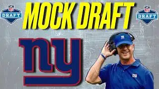 New York Giants 2026 Mock Draft WITH TRADES