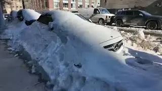 New Yorkers still dealing with messy streets days after snowstorm