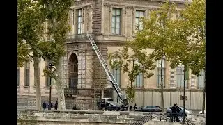 Newly Released Surveillance Video Shows Louvre Museum Thieves