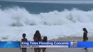 Newport Beach Braces For Possible King Tides Flooding