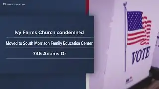 Newport News polling precinct relocates after building is condemned