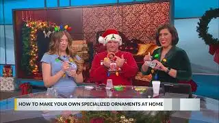 NEWS 13 NOW HOW TO MAKE YOUR OWN ORNAMENTS SEGMENT 12 23 25