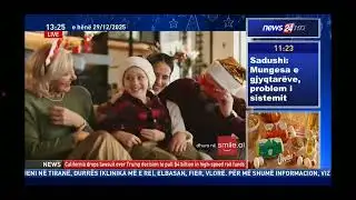 News 24 HD Publicitet - 29 Dhjetor 2025 (Error LIVE Logo)