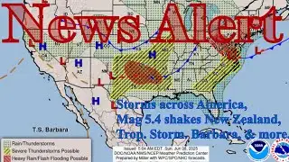 "News Alert", storms, earthquakes, civil disobedience, and more...