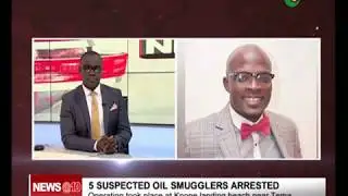 NEWS AT 10 - 5 SUSPECTED OIL SMUGGLERS ARRESTED