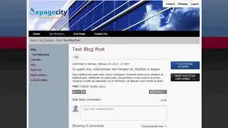 News Blog Module Tutorial