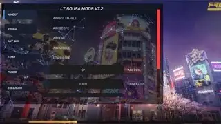 NEWS ‼️ CHEAT FF || LT SOUSA MODS V7.2 UPDATE ‼️✅