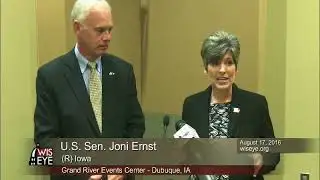 News Conference: U.S. Senators Ron Johnson & Joni Ernst