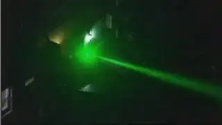 News crew captures blinding laser aimed at its chopper