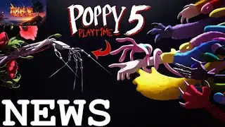 NEWS ENCORE DE NOUVELLES INFOS (POPPY PLAYTIME CHAPITRE 5 !!!)