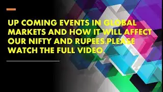 News & Events September 2nd week that will affect Nifty