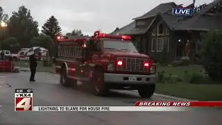 News   Home destroyed in Barnesville fire   630am Update