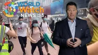 News in 3: Protests escalate, Facebook home office, baby beluga, ultra HD