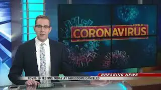 News   Mass testing at FARGODOME canceled